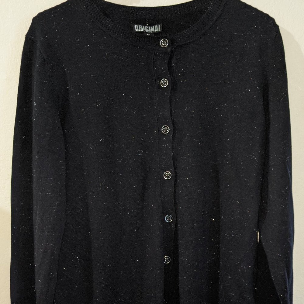NWT Button-up Black Cardigan | M